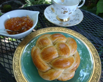 Challah Bread -Braided Bread - Round Bread - Yeast Bread - Jewish Holiday Bread - Individual Loaves - Artisan Bread (4 loaves)