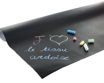 Black Chalkcloth slate/table cloth.