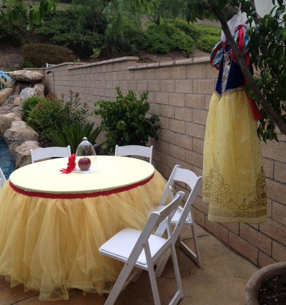 Tulle Tutu Table Skirt Head Table Party Table Custom Made You
