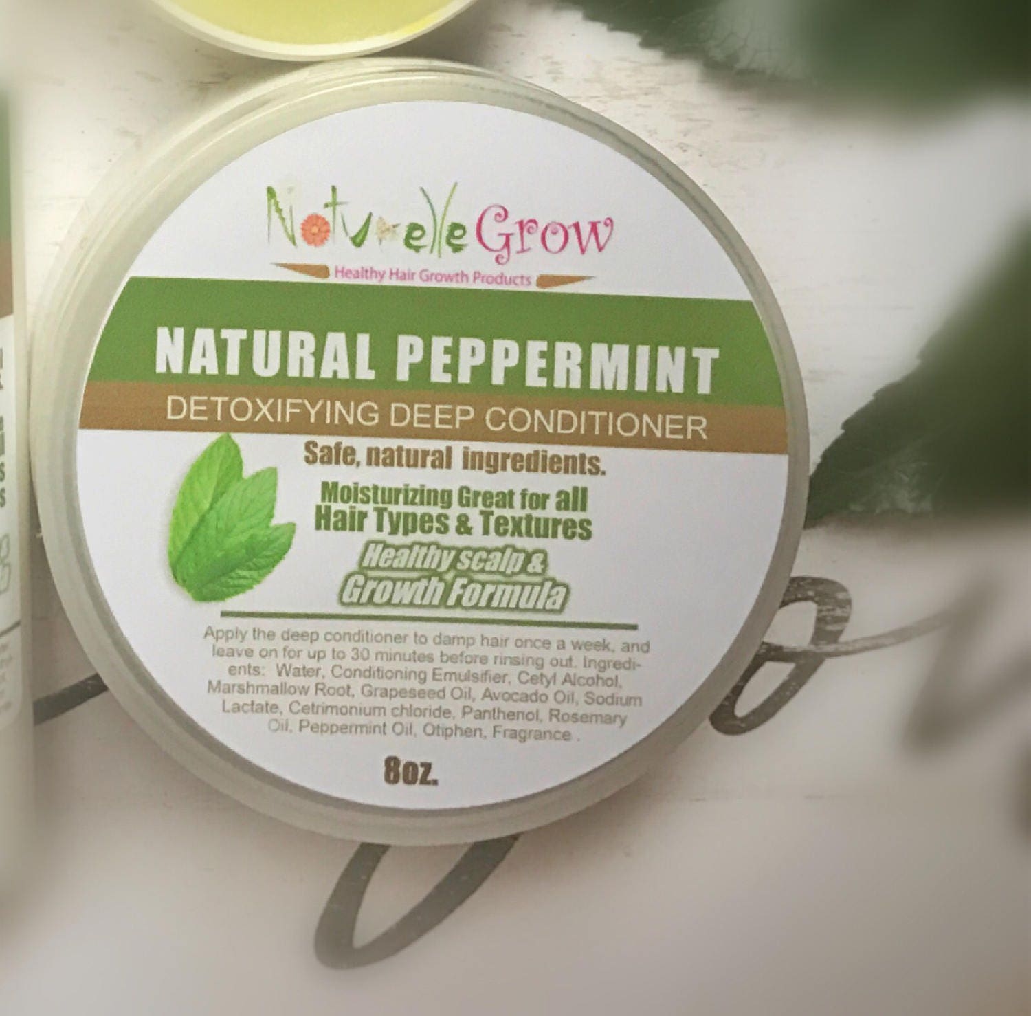 Peppermint Hair Conditioner Treatment for Hair Growth