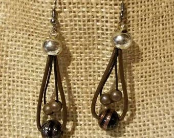 Multi media Earrings