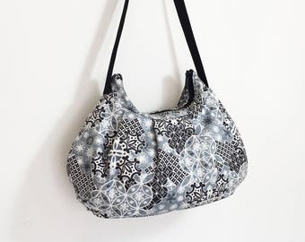 Pleated Bag // Shoulder Purse - Scandi in Gray