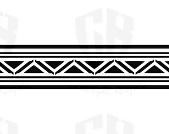 Tribal stencil | Etsy