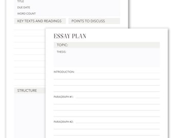essay planner