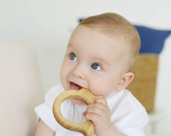 Natural handmade wooden toy, Toy for baby, baby teether, organic teether, organic toy, eco toy, wooden toy, baby toy, baby shower toy