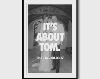 In Memoriam: Luann and Tom 11x17 Poster
