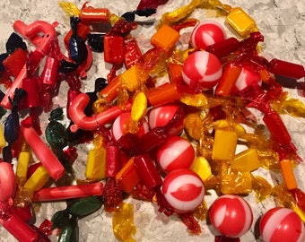 Blow Mold Candy Garland Plastic Vintage
