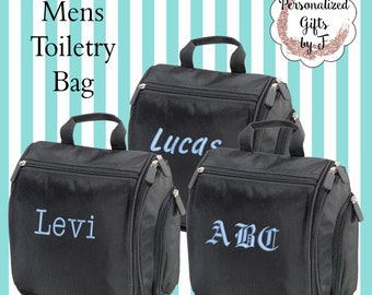 Groomsmen Toiletry Bag, Toiletry Bag for Men, Toiletry Kit, Personal Toiletry Bag, Personalized Hanging Toiletry Bag, Monogram