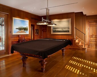 Custom Cloth Pool Table Cover 9 ft