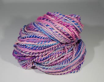 Handspun, Hand Dyed 100% Merino Wool
