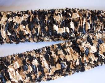 loop fringe trim,fringe trim,fringe loop,upholstery,black and gold