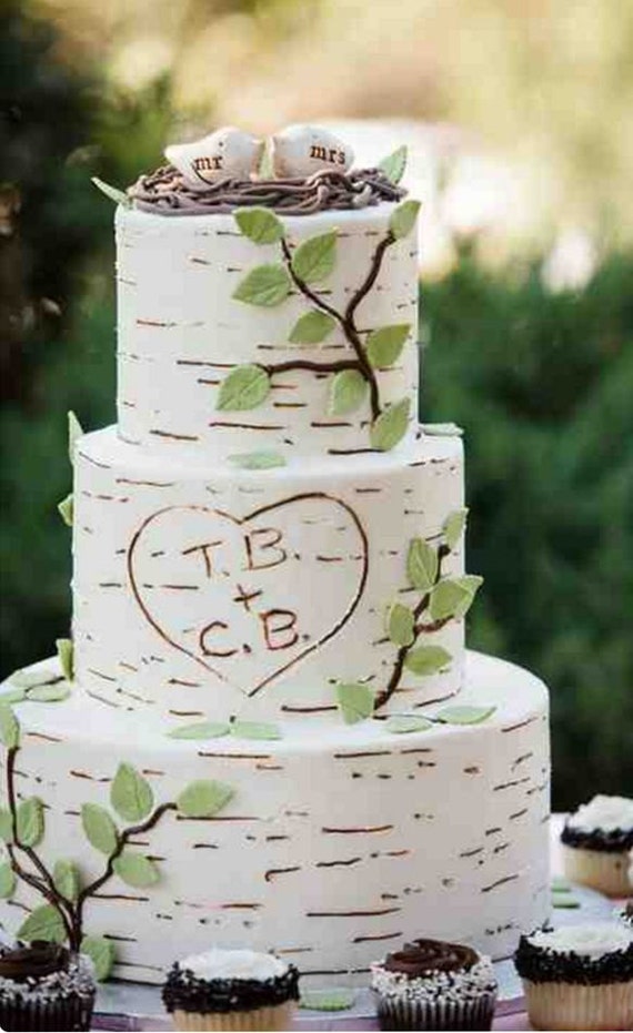 Wedding Cake Topper Birds Bird Love Rustic Mr Mrs Bride And Groom Wedding Cake Topper Birds Bird Love Rustic Mr Mrs Bride And Groom