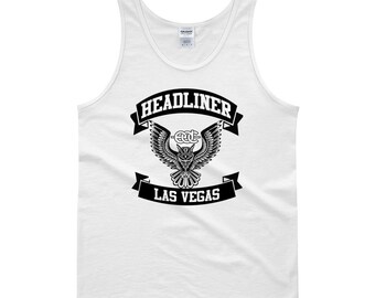 M.C. Inspired EDC Las Vegas White Tank top!