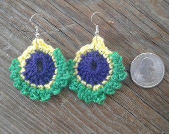Kakabeak Crocheted Earrings