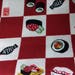 japanese pattern furoshiki sumo