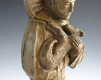 St. Francis, Patron of Nature: Handmade Statue