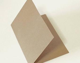 10 Kraft Hard Papers for Making Cards (8.5 x 6.1in)