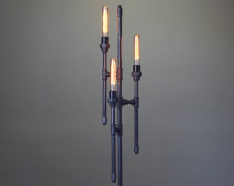 Pipe Floor Lamp Industrial Floor Lamp Edison Bulb Lamp Pipe Floor Lamp Industrial Floor Lamp Edison Bulb Lamp