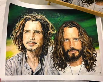Chris Cornell Limited Edition Fine Art Print