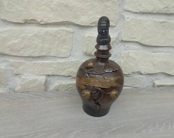 Calvados drinking jug bottle french vintage