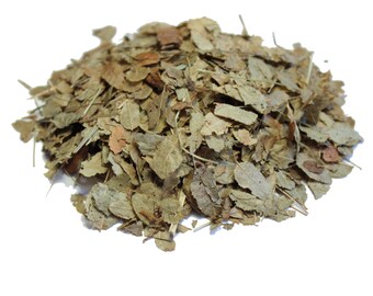 50 g Dried Organic Bilberry Leaves, (Vaccinium myrtillus/European blueberry)
