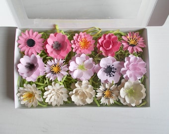 Gardening Gift Set - Plantable Seed Paper Flowers - Eco Friendly Mother's Day Gift, Valentine Gift, Garden Lover