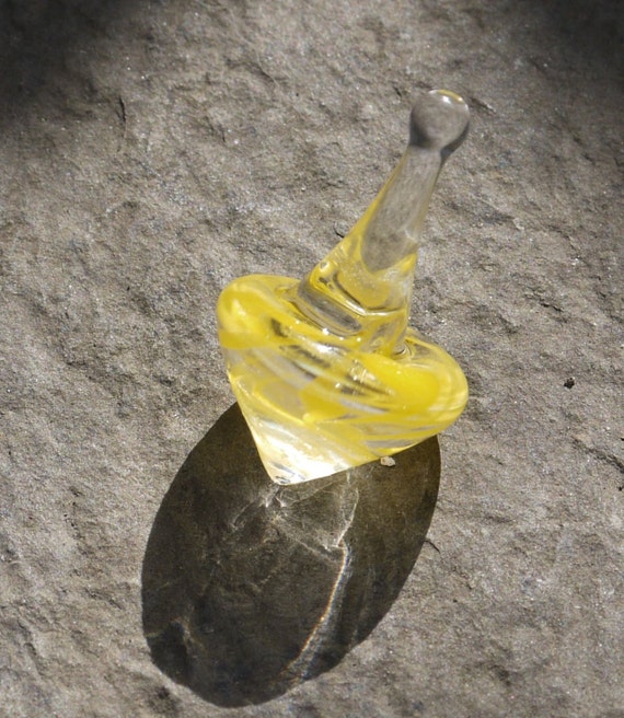 Custom Glass 'Inception' Spinning Top Coloured Spin