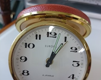 Vintage Alarm Clock EUROPE Mechanical Made in Germany