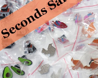 Enamel pin badges - seconds sale