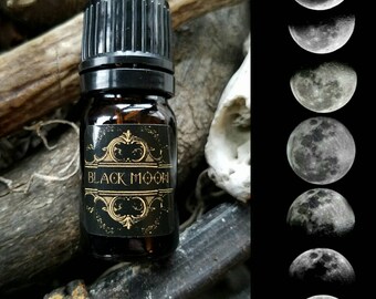 NEW! BLACK MOON oil ~ Essential Oil Perfume 5ml ~ 10ml ~ 15ml by Nightshade Botanicals