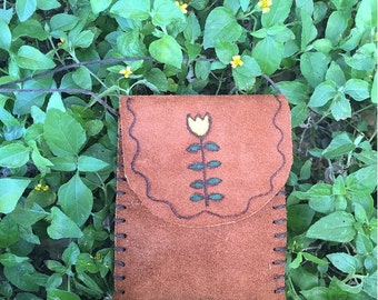 Yellow Flower Pouch