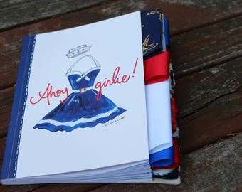 Ahoy Girlie Altered Journal (Option 2)