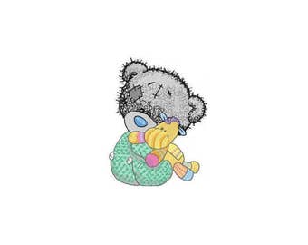 Baby Tatty Teddy Bear, Me to you Embroidery Design - Machine Embroidery Design