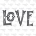 LOVE svg, Hand Lettered Love svg, Valentine's Day svg, Valentine svg, Love Typography svg cut file, Valentine's Shirt Cutting File