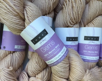 40% Off Merino Superwash Louet Gems Bulky Champagne 103 Yards