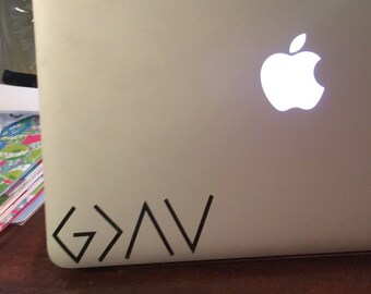 God is greater than my highs and lows Decal