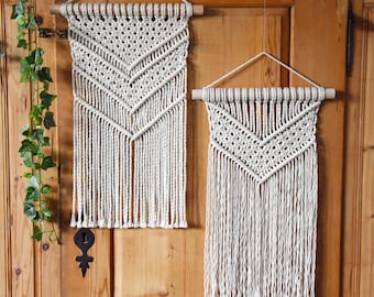 macrame wall hanging | geometric wall art | modern macrame | wall decor | boho decor | design | wedding gift