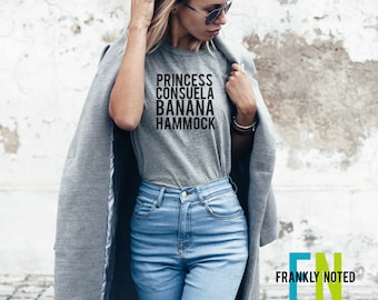 Princess Consuela Banana Hammock - Soft T Shirt - Funny Sarcastic Tee - TriBlend