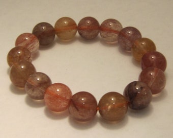 Strawberry Rutile Quartz Bracelet
