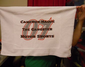 Personalized Super Soft Microfiber Towel--16"x 24", use in the shop, garage, house, garden