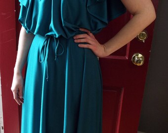 Vintage Sleeveless Teal