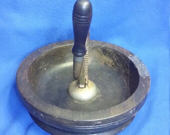 A Wooden Nutcracker Bowl