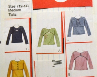 Sewing Pattern McCall's 2886 Misses' Twin Set size 12-14, Bust 34-36 inches UNCUT Complete