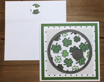 Handmade St Patrick's Day card