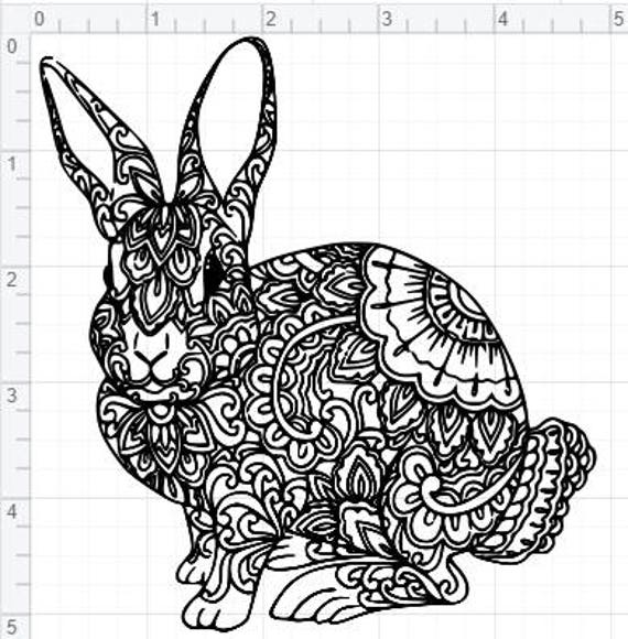 Free Free Mandala Bunny Svg 419 SVG PNG EPS DXF File