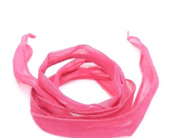 Fuschia chiffon Ribbon