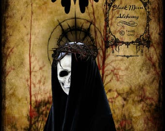 Dark Mother Digital Art Print