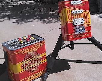 Gas Can Guitar and Amp set