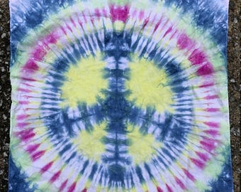 Peace Sign Homegrown Tie Dye