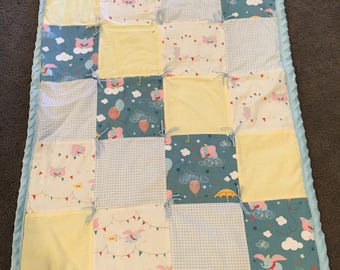Rare Dumbo Baby Quilt